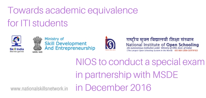 NIOS exam for ITI students