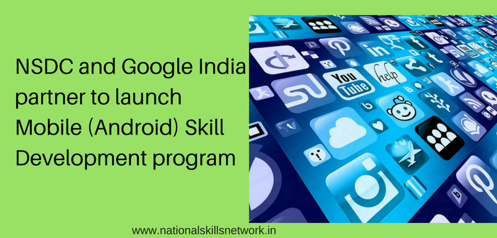 NSDC Google India partnership