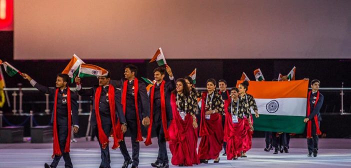 Skill India team at World Skills 2017