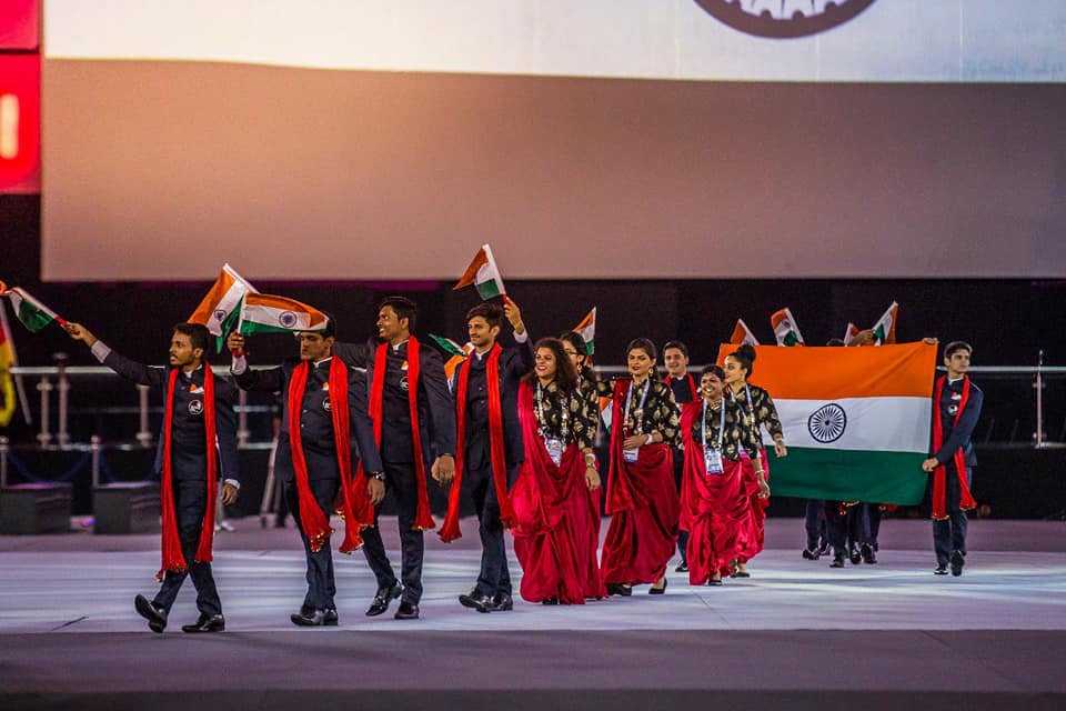 Skill India team at World Skills 2017