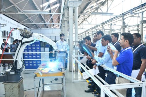 Japanese Arc welding demonstration