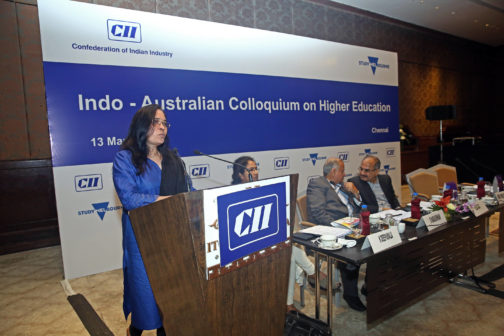Indo Australian collquium education Madhuri Dubey