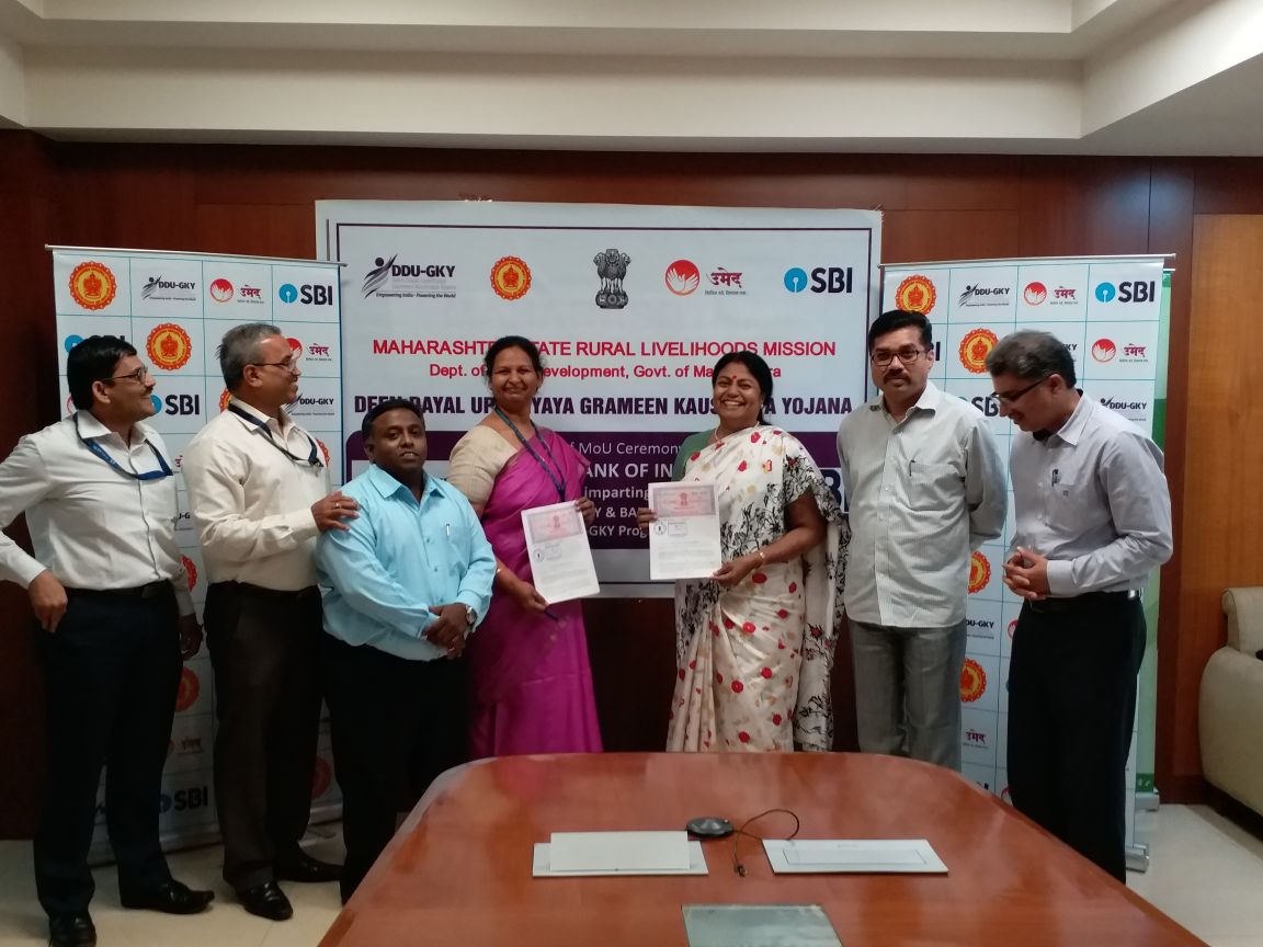 MSRLM and SBI partner for financial literacy of DDU-GKY beneficiaries