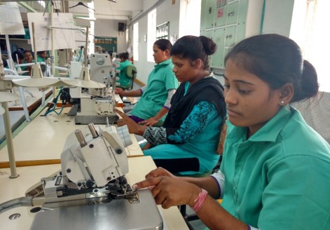 ILFS SMO trainees at Anugrah fashion