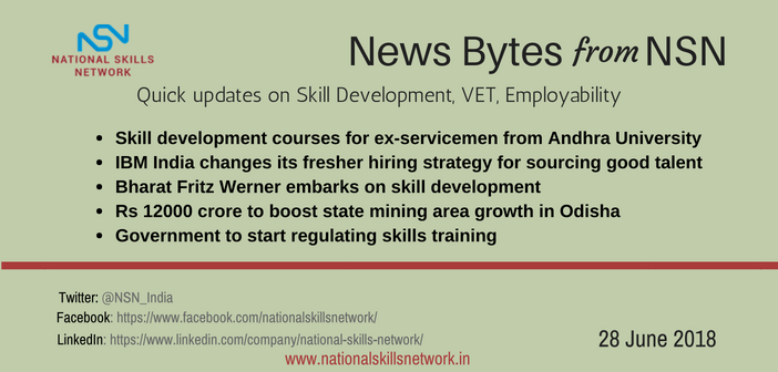 News bytes from NSN 280618