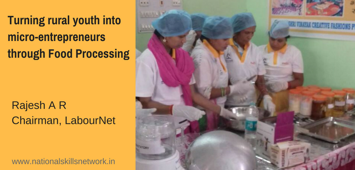 Rural entrepreneurs food processing