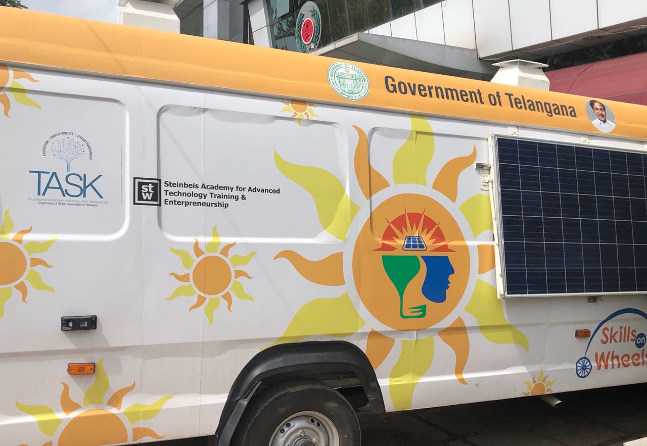 Skills on Wheels Govt of Telangana