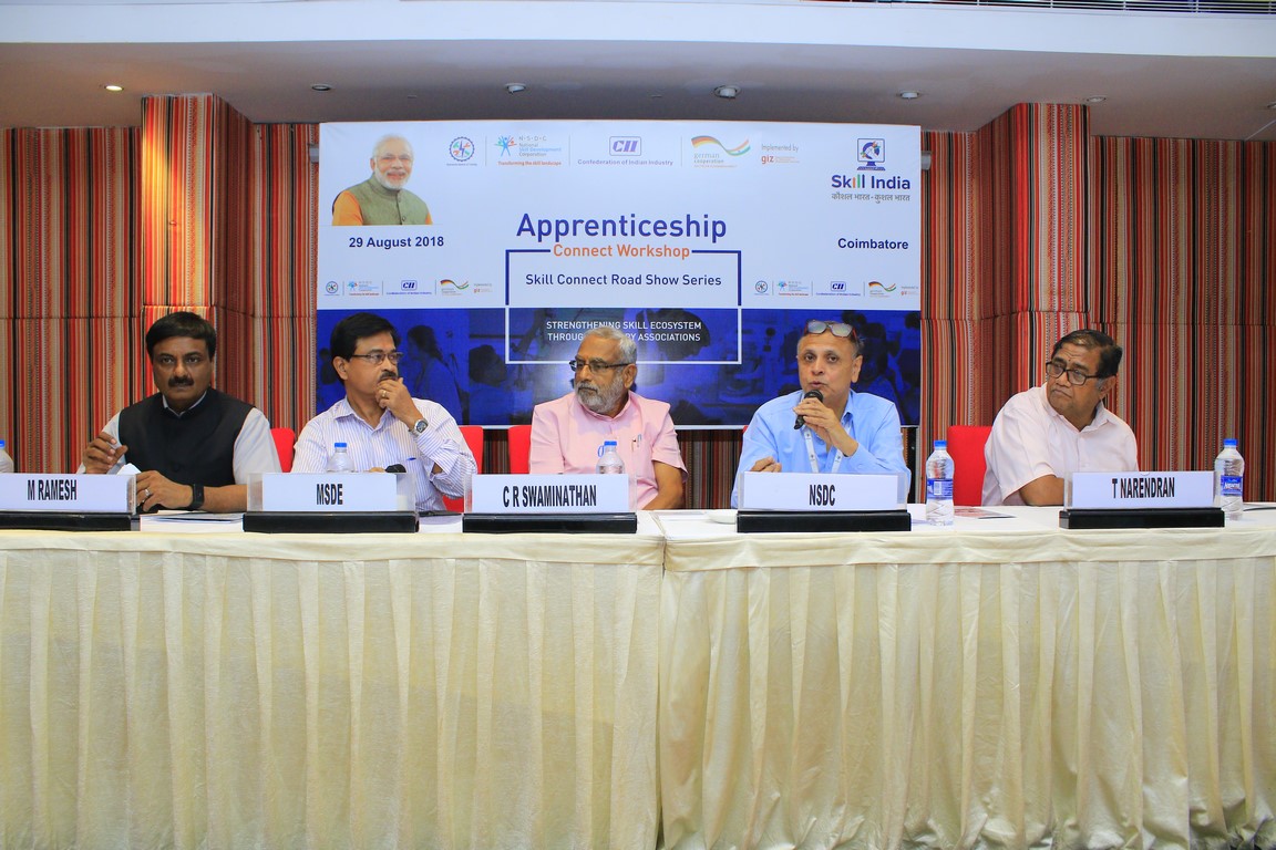 CII GIZ NSDC apprenticeships Coimbatore