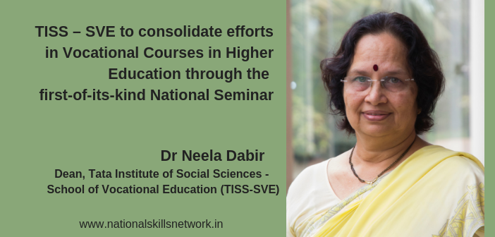 TISS SVE Vocational Seminar Neela Dabir