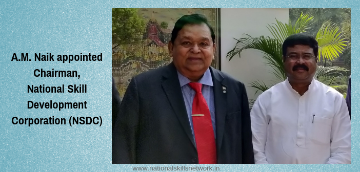 A M Naik Chairman NSDC