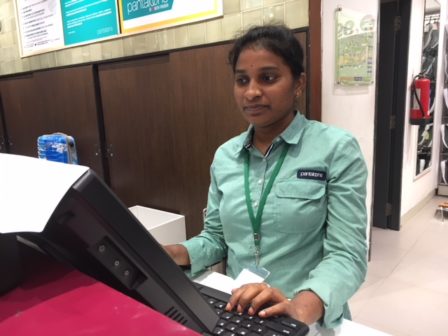 DDUGKY trainee at Pantaloons