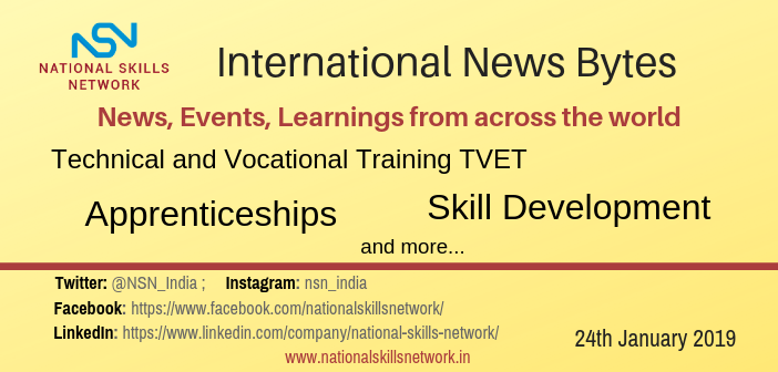 International TVET news 24 January 2019