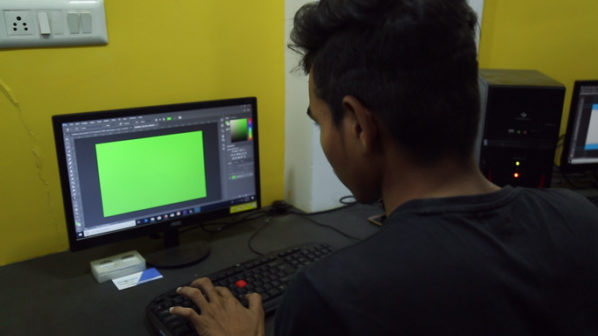 Computer training at Ayansh Foundation