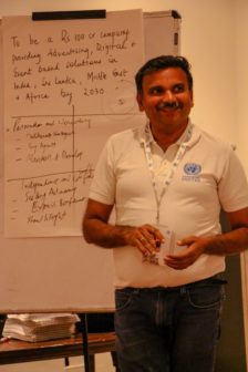 Manish Kothari Rhino Machines at Empretec program