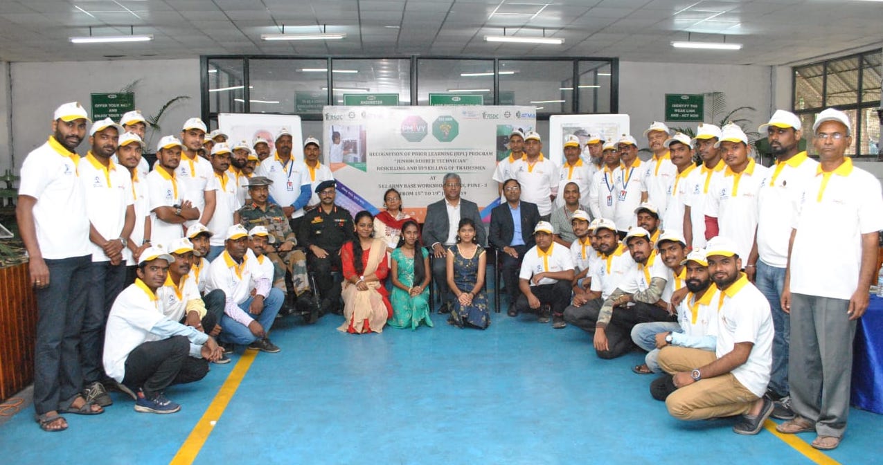 RSDC partners wi­th Army Base Workshop for Saamarth