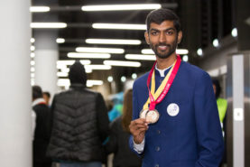 S Aswatha Narayana represented Odisha won the Gold medal in Water Technology