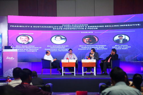 Panel discussion at NASSCOM Future Skills