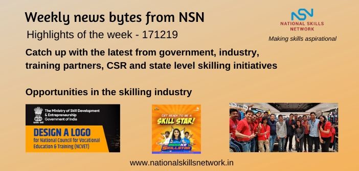 News Bytes on Skill Development and Vocational Training – 171219