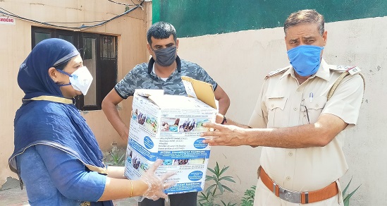 ATDC organised mask-making competitions