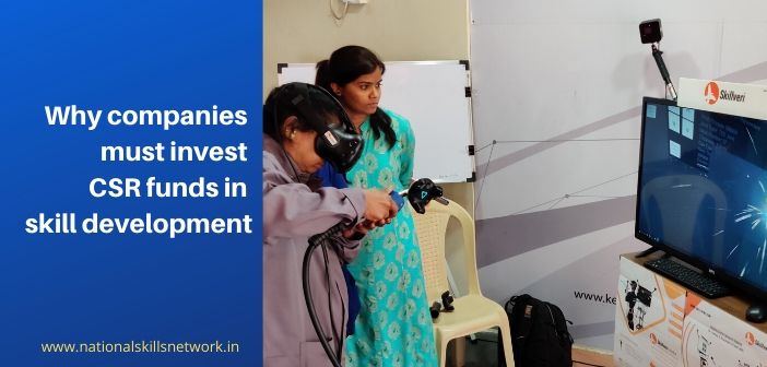 Investing CSR funds in skill development