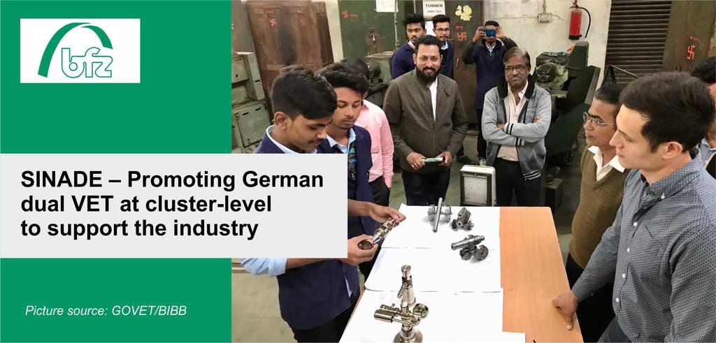 SINADE – Promoting German dual VET at cluster-level to support the industry