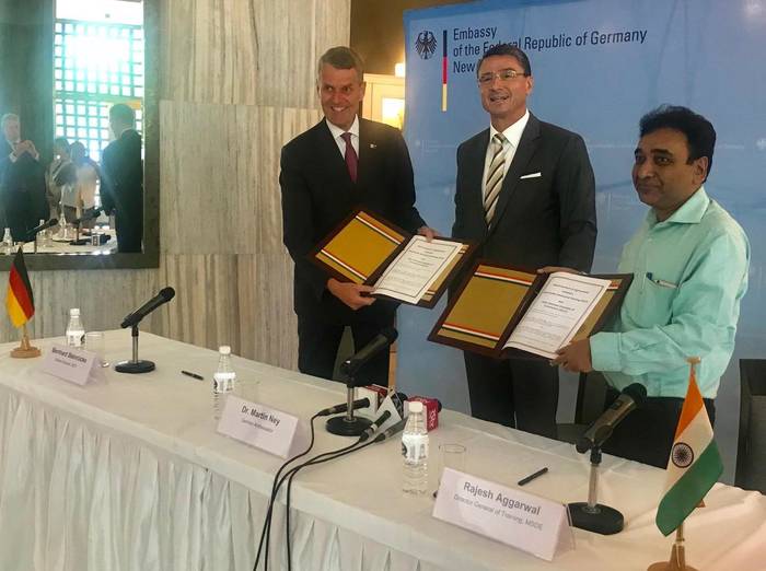 Rajesh Aggarwal Former Director General of Training at the MSDE Dr Martin Ney Former Ambassador to the Federal Republic of Germany in India