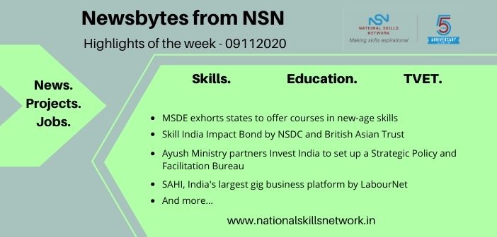 Newsbytes on skill development