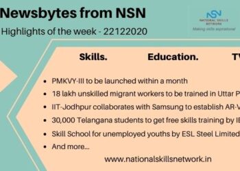Newsbytes on Skill Development and Vocational Training – 22122020