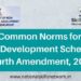 Common Norms for Skill Development Schemes Fourth Amendment, 2020