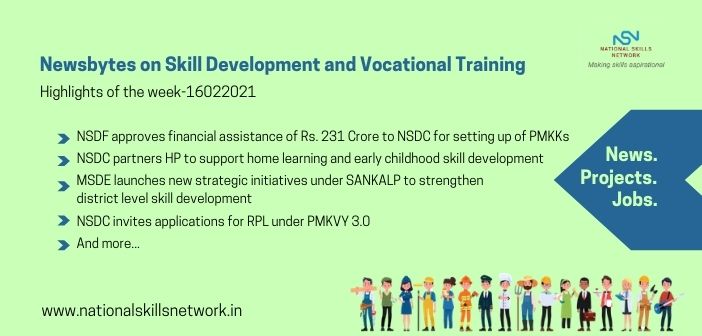Newsbytes on Skill Development