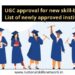 UGC approval for new skill-based courses_ List of Newly Approved Institutions