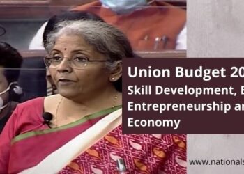 Union budget 2021 skill development education