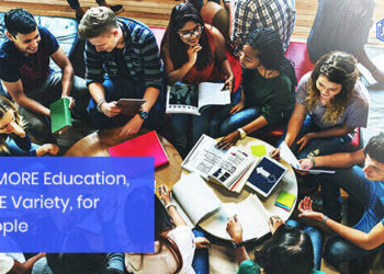 Industry 4.0: Time for MORE Education, with MORE Variety, for MORE People