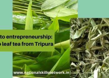 Bamboo leaf tea