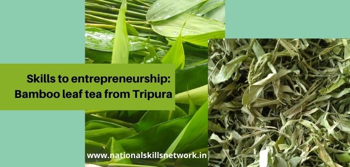 Bamboo leaf tea