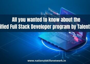 All you wanted to know about the Certified Full Stack Developer program by TalentSprint