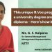 B.Voc programme