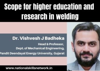 Scope for higher education and research in welding