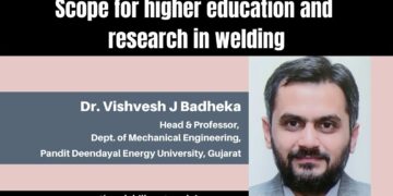Scope for higher education and research in welding