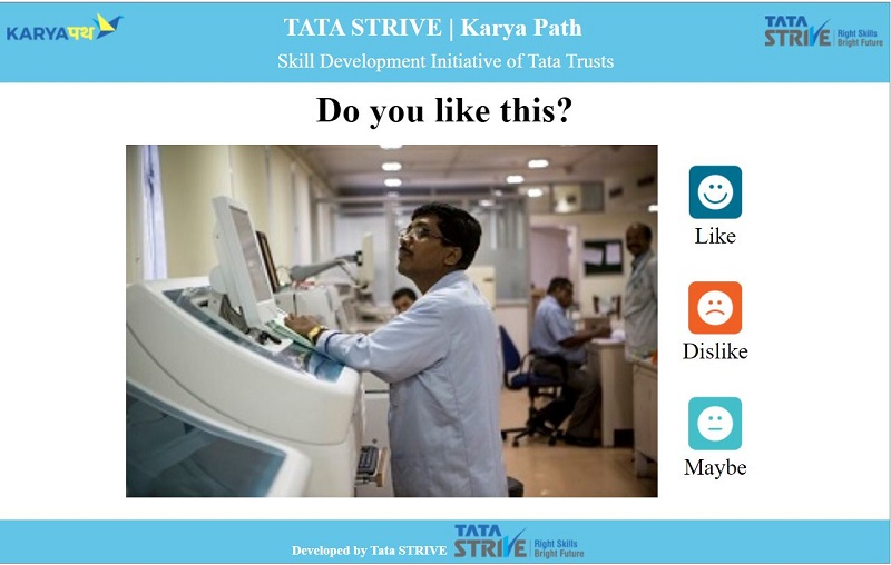 Karya Path – Tata STRIVE’s Self-Assisted Career Counselling Solution 2
