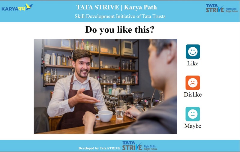 Karya Path – Tata STRIVE’s Self-Assisted Career Counselling Solution 3