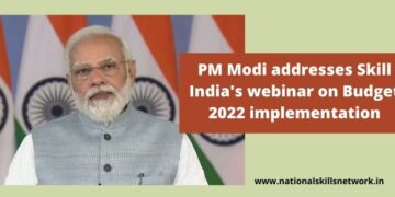 PM Modi addresses Skill India's webinar