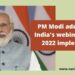 PM Modi addresses Skill India's webinar