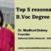 Top 5 reasons to choose B.Voc degree course