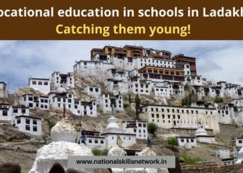 Vocational education in schools in Ladakh - Catching them young!