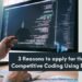 3 Reasons to apply for the Certificate in Competitive Coding Using Data Structures