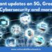 5G, green jobs, cybersecurity
