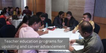 Teacher education programs for upskilling and career advancement