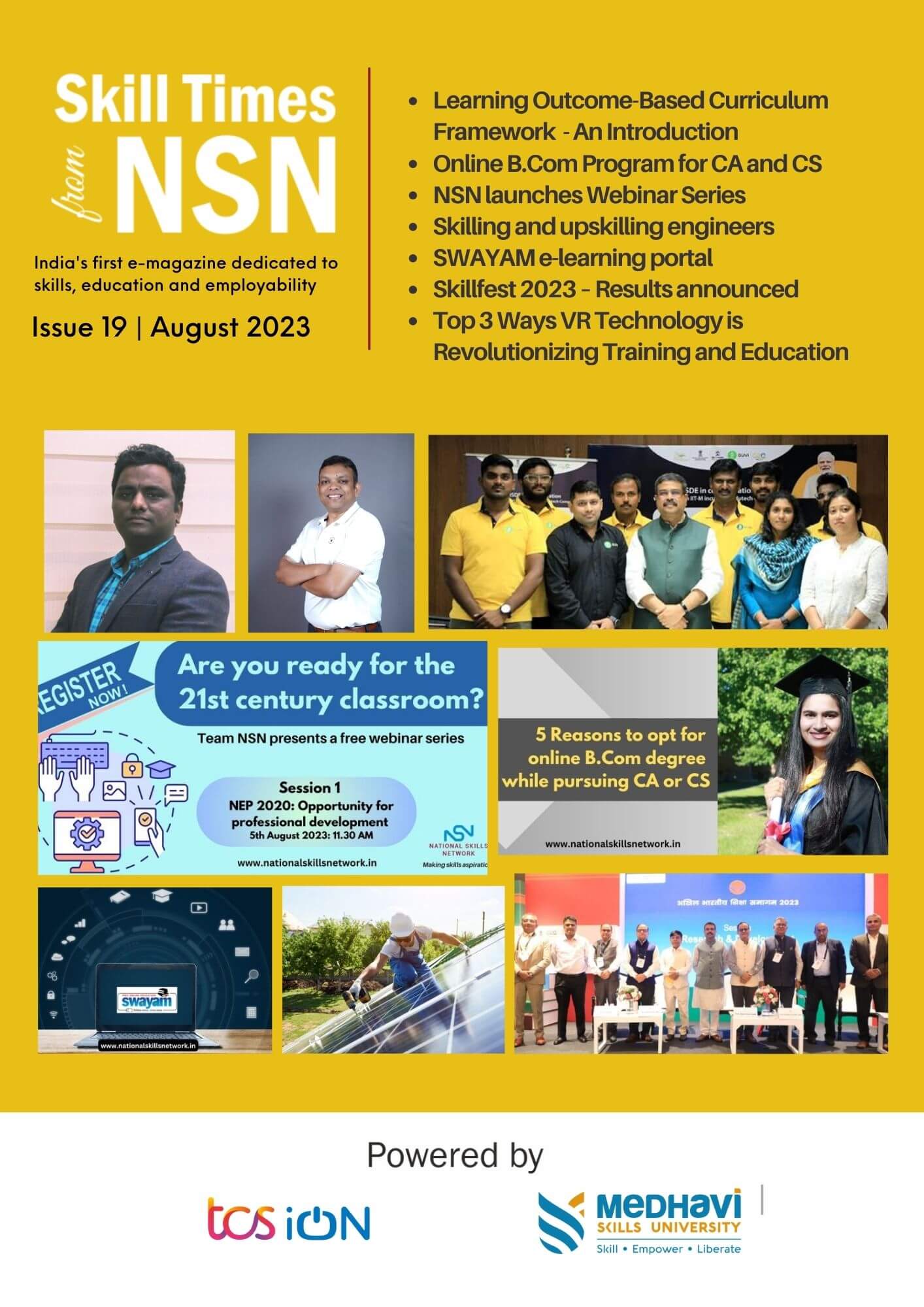 August 2023 PDF - Skill Times from NSN