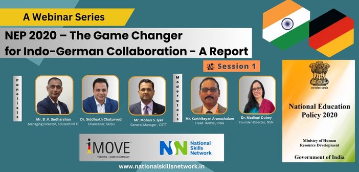 NEP 2020 – The Game Changer for Indo-German Collaboration Session 1 - A Report